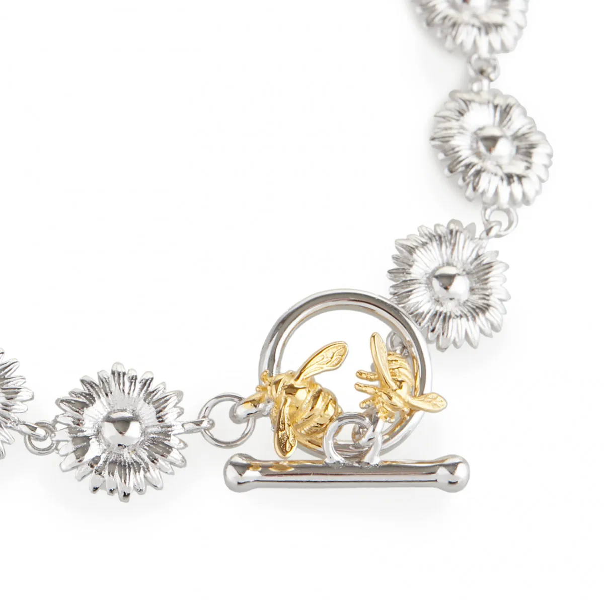 Daisy Chain Bumble Bee Bracelet