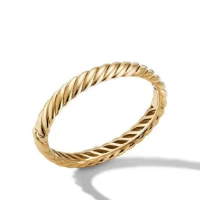 David Yurman 10mm Sculpted Cable Bracelet