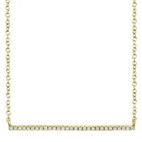 Diamond Bar Necklace 4690117