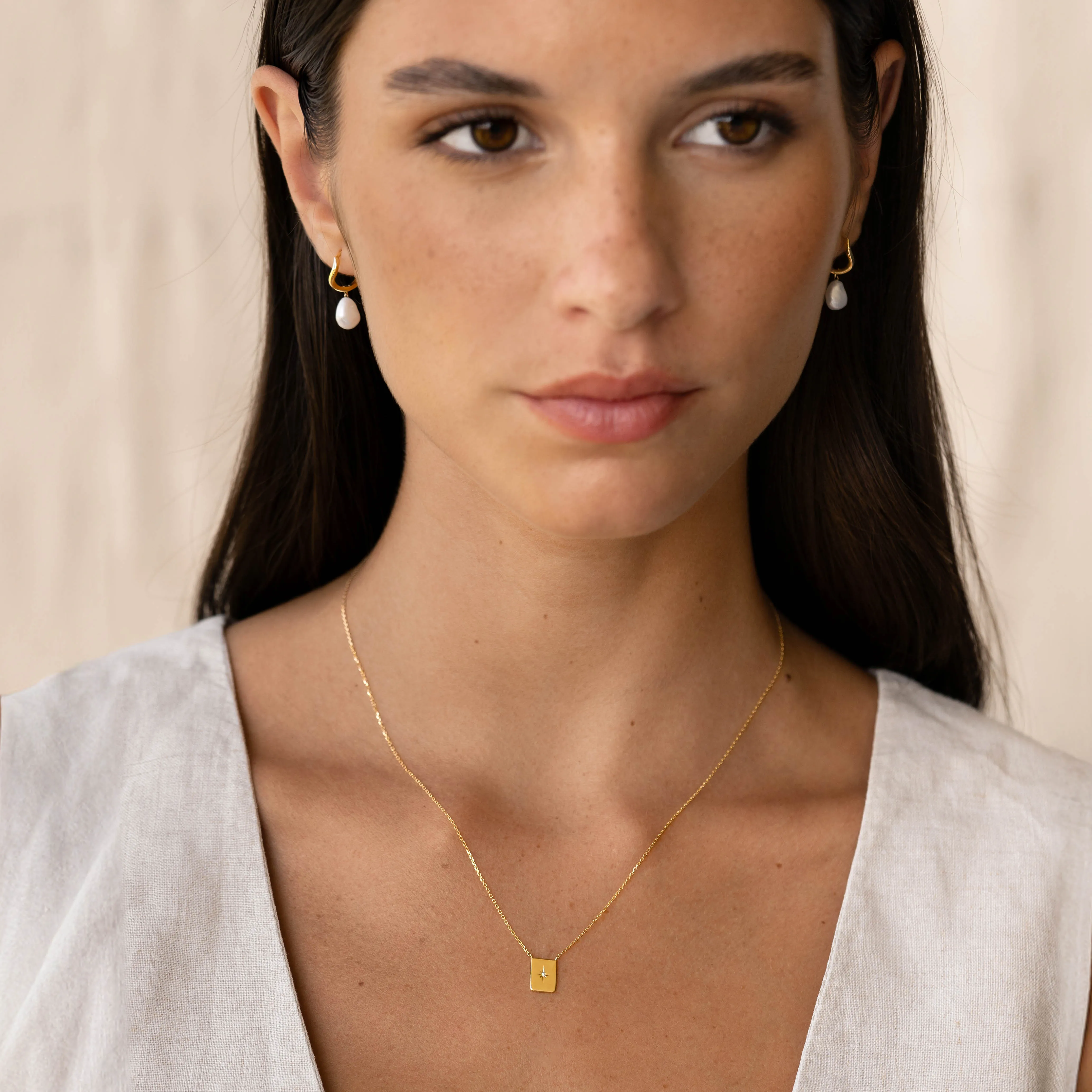 Diamond Star Necklace - Polaris