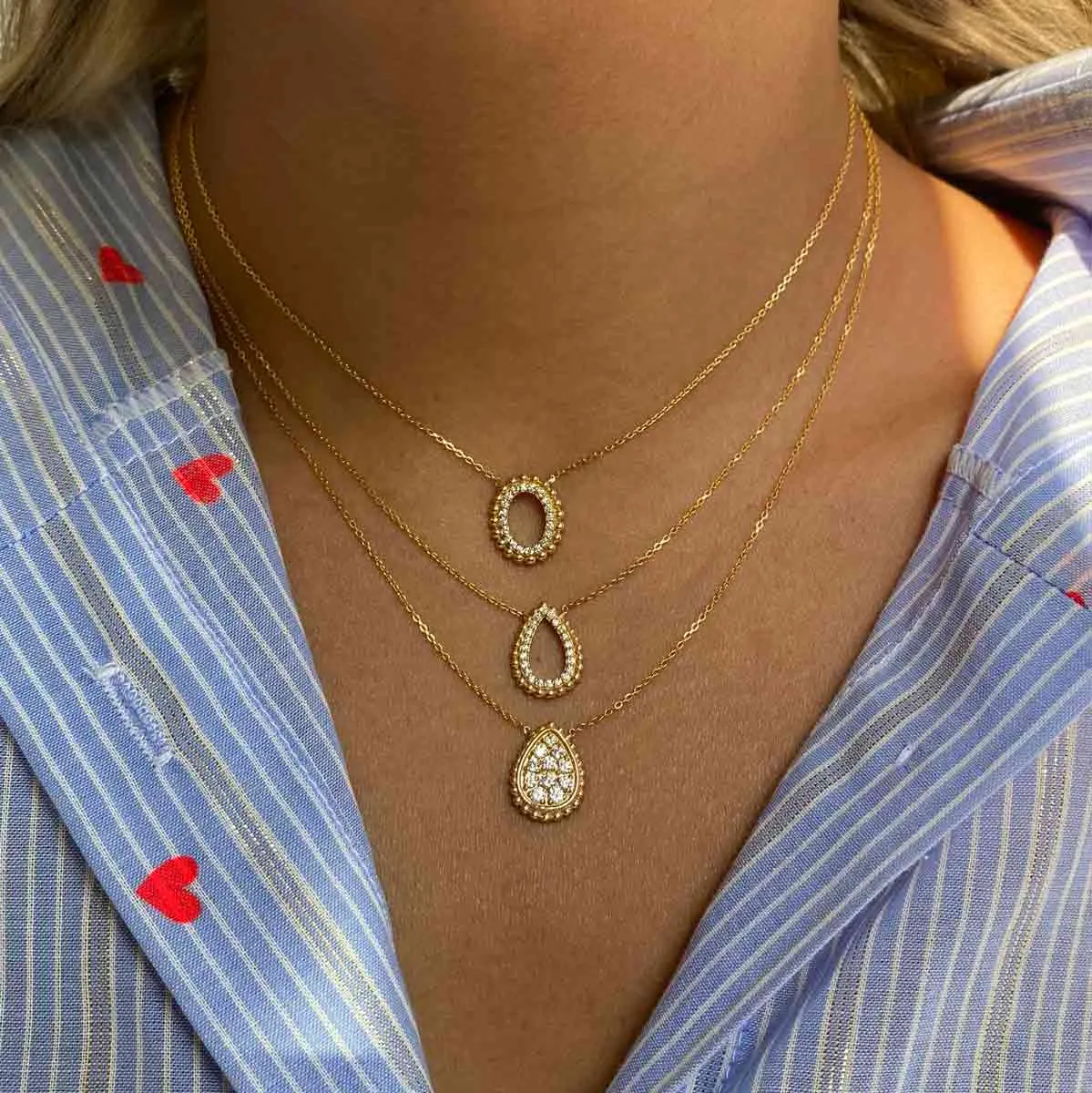 Dimond Drop Necklace