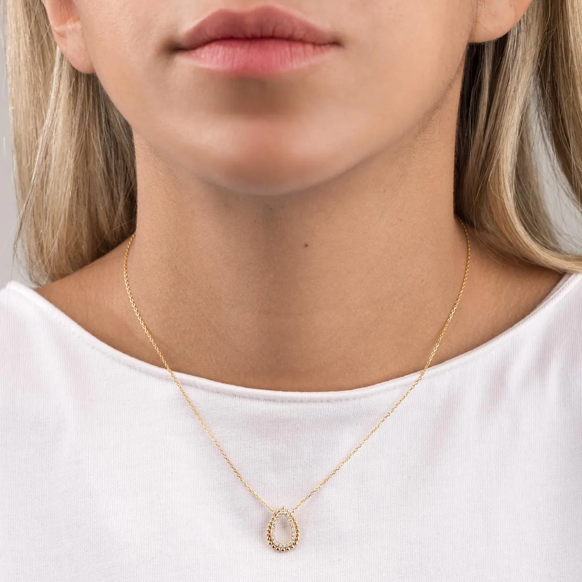Dimond Drop Necklace