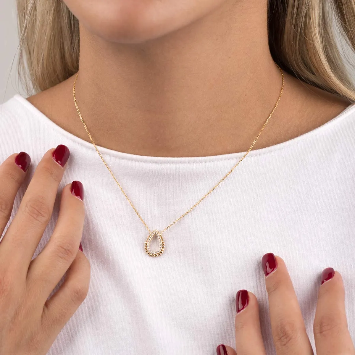 Dimond Drop Necklace