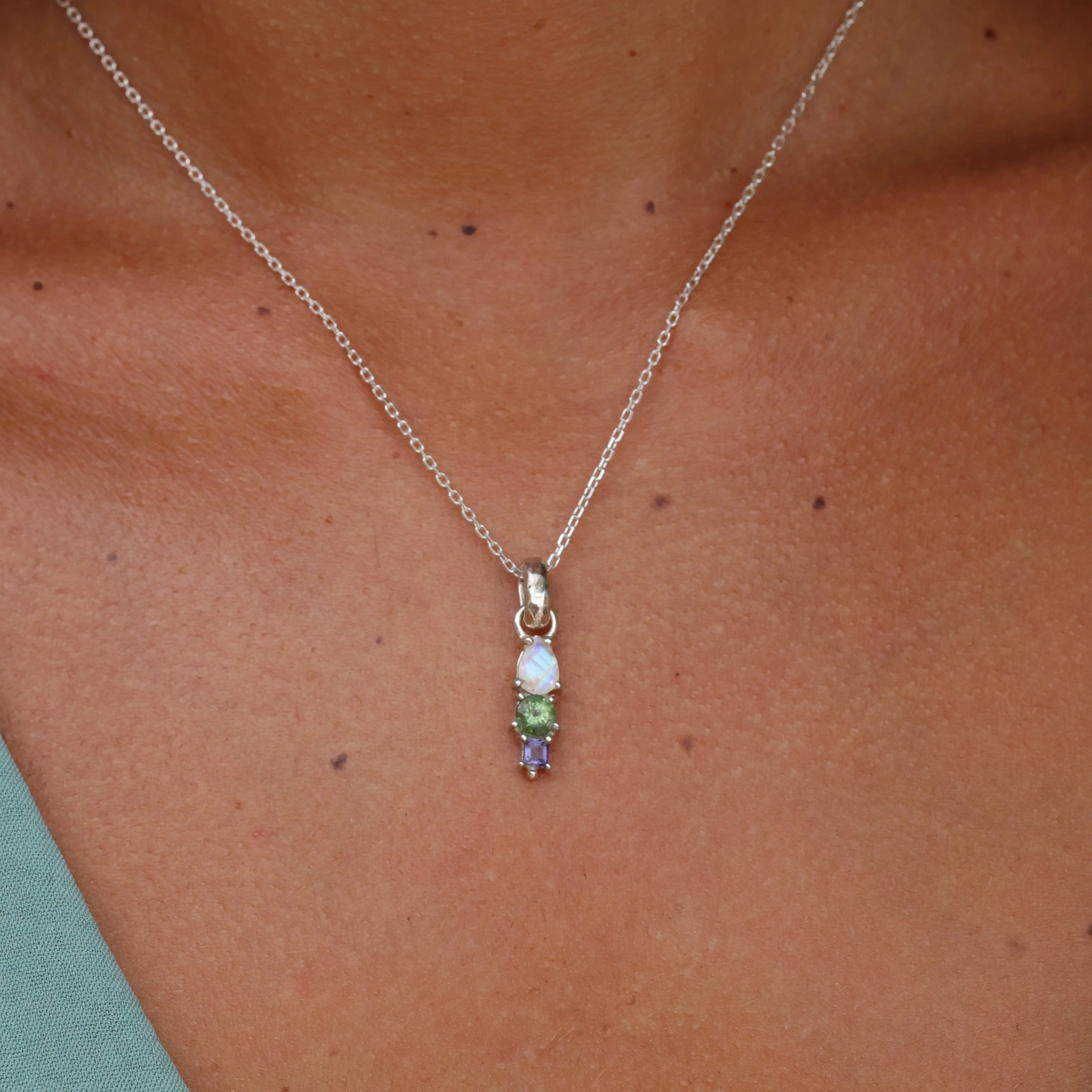 Dixie Silver Necklace