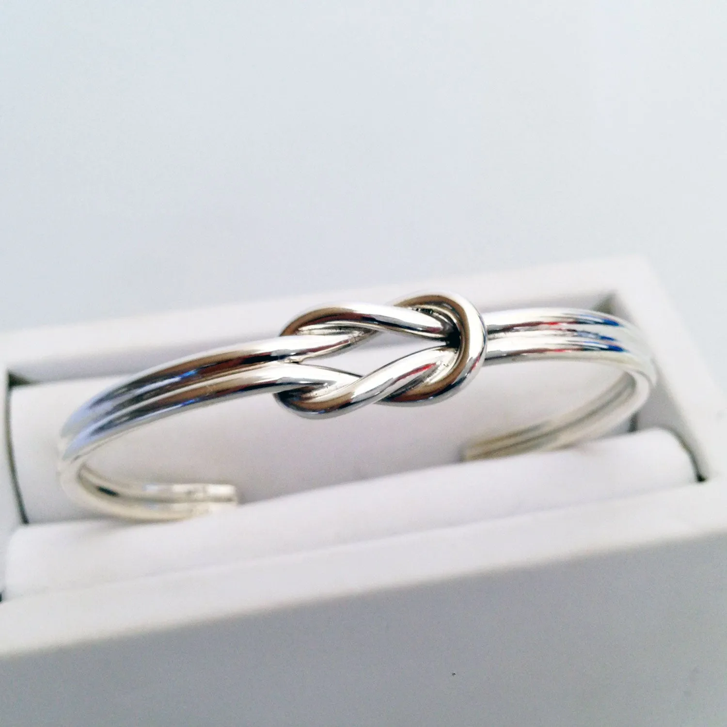 Double Infinity Knot Cuff - Thick