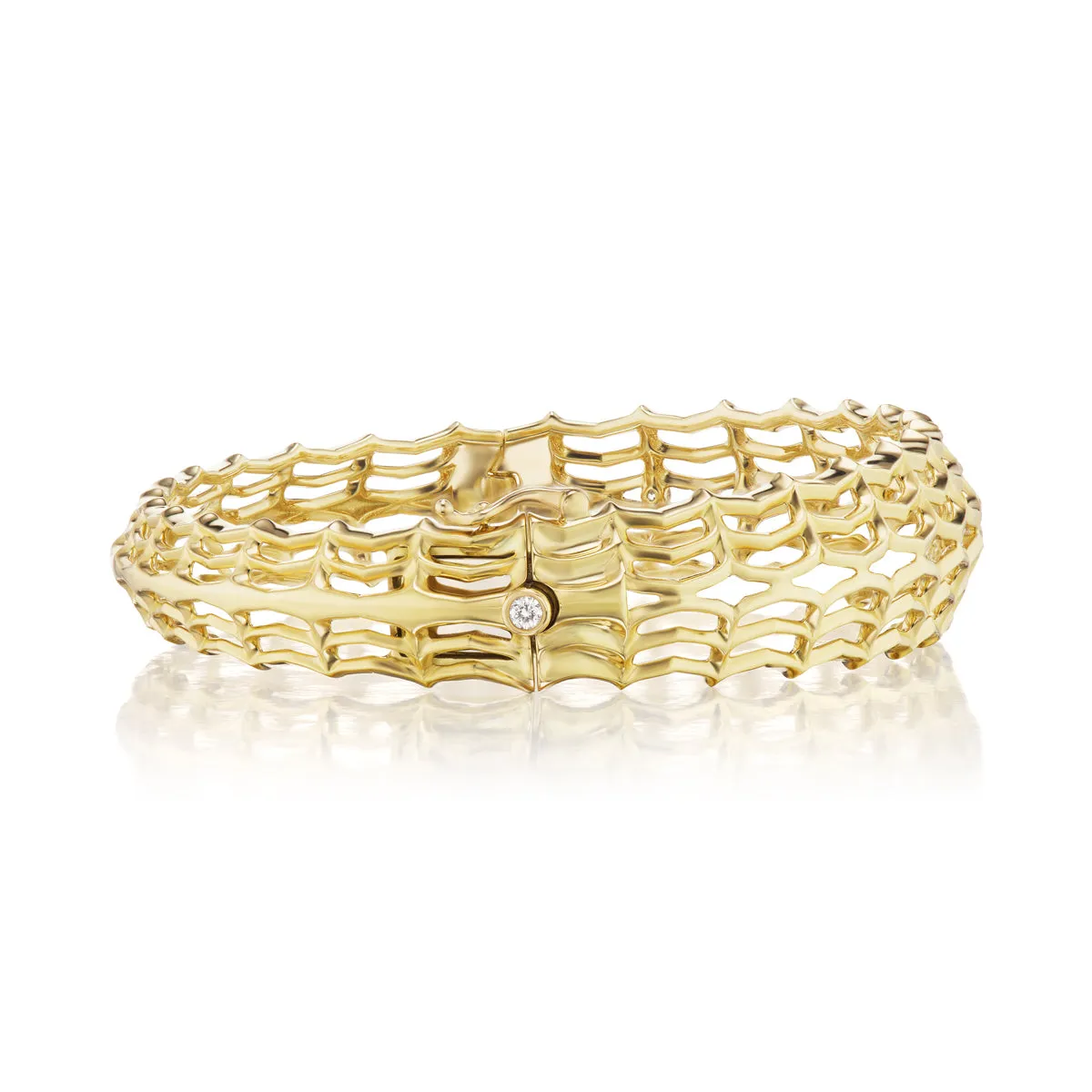 Dreamweaver Gold Bangle