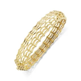 Dreamweaver Gold Bangle