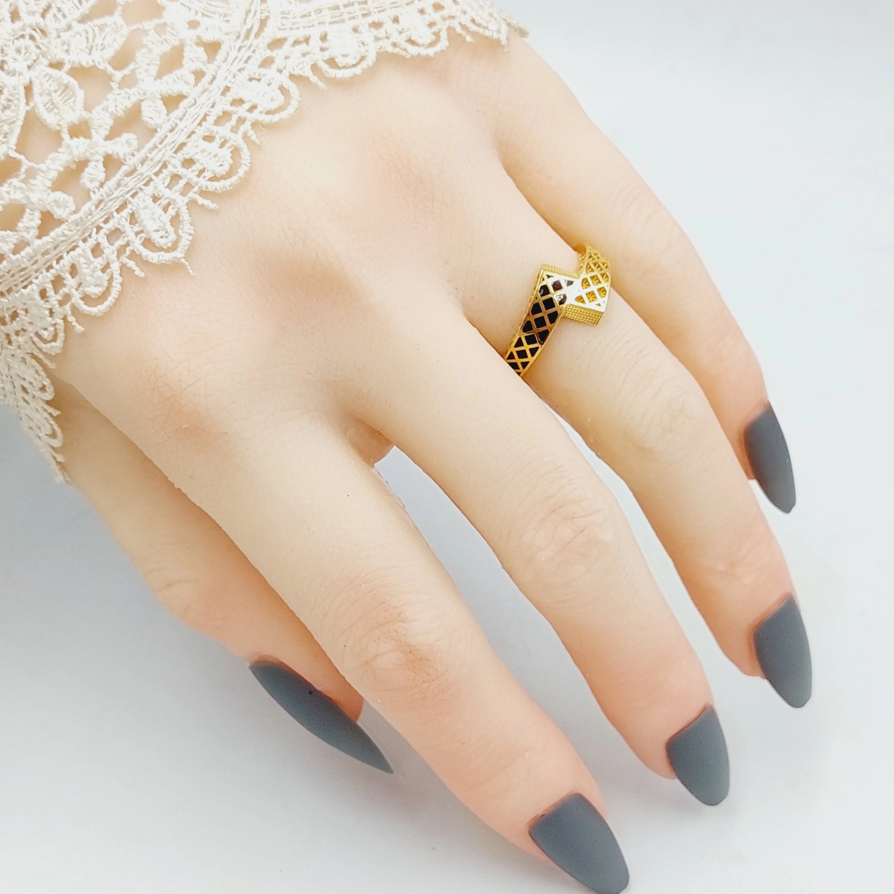 Enameled Belt Ring