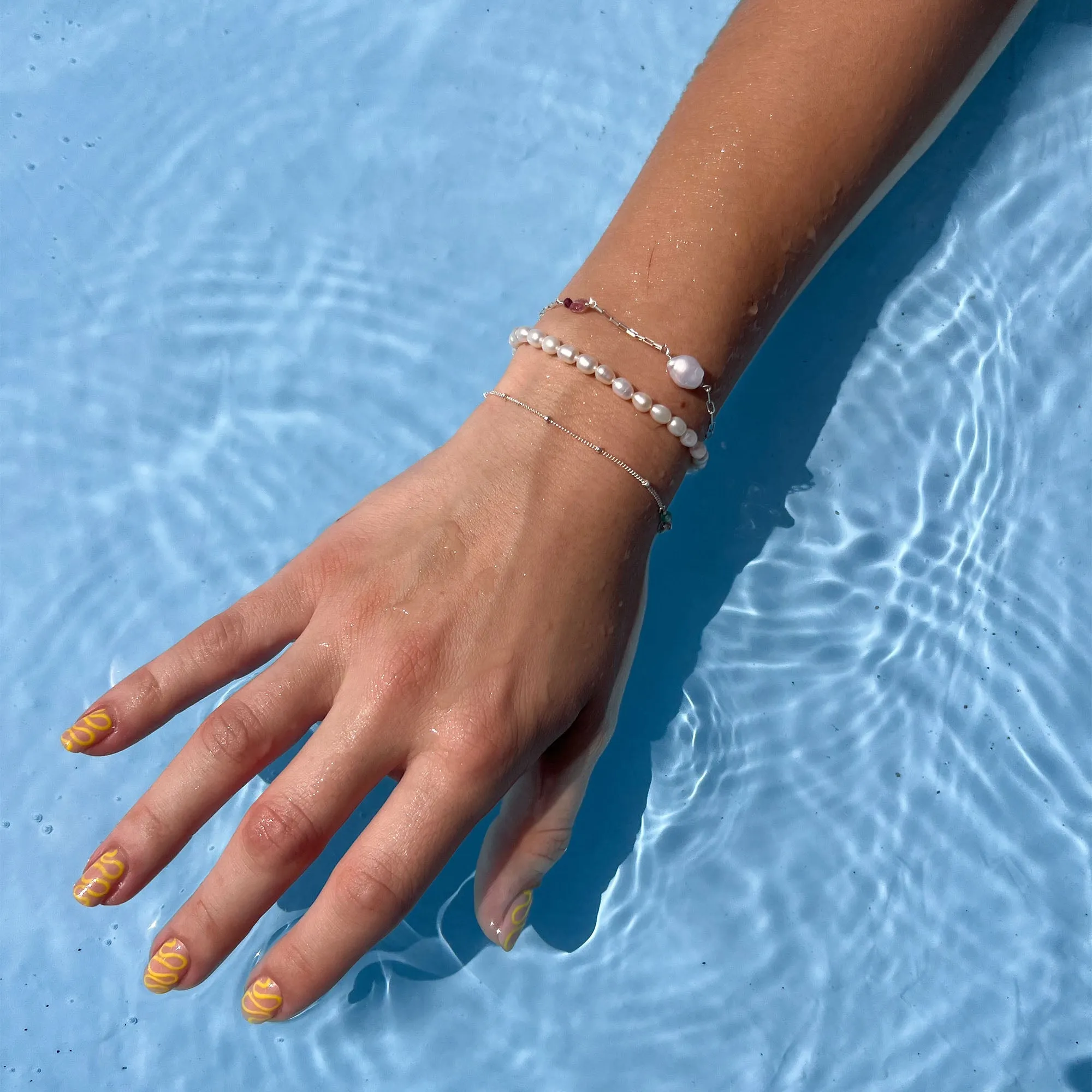 Endless Soiree bracelet silver