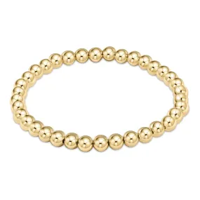 enewton Extends - classic gold 5mm bead bracelet