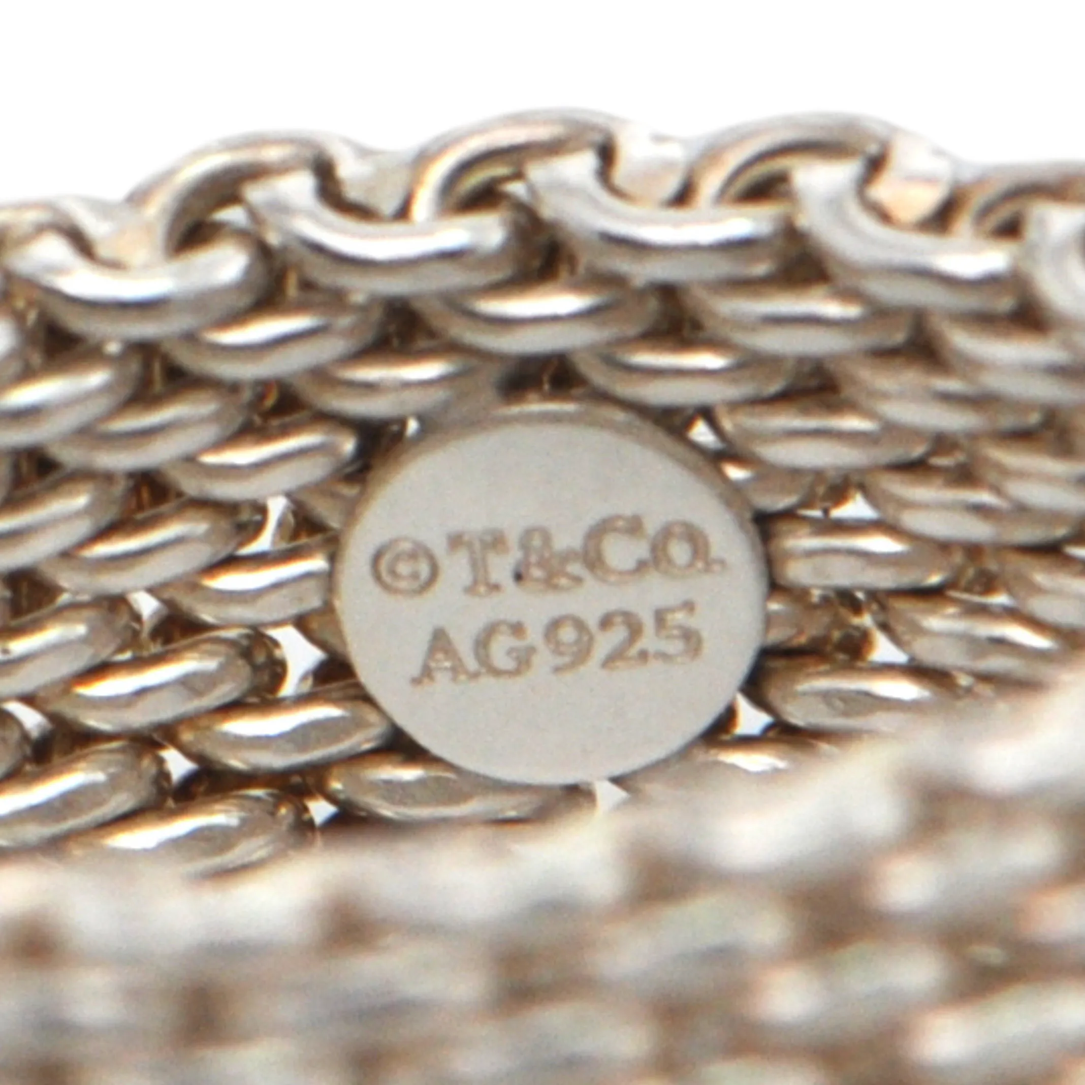 Estate Tiffany & Co. Somerset Collection Sterling Domed Ring