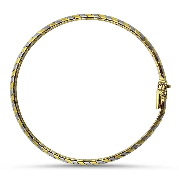 Estate Two Tone Omega Bracelet