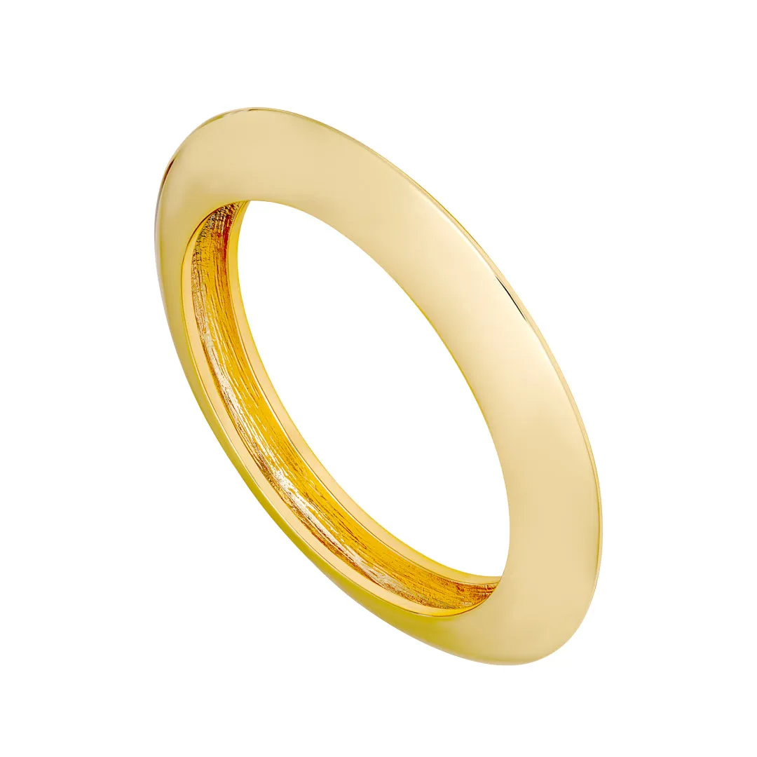 Fast Lane Bangle Gold