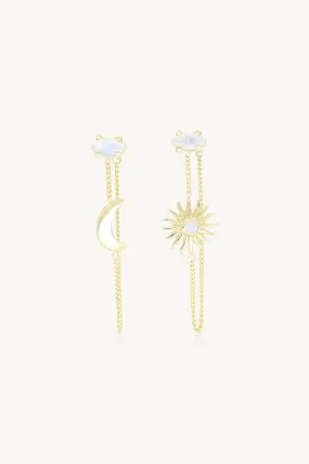 Galaxy Gold Earrings