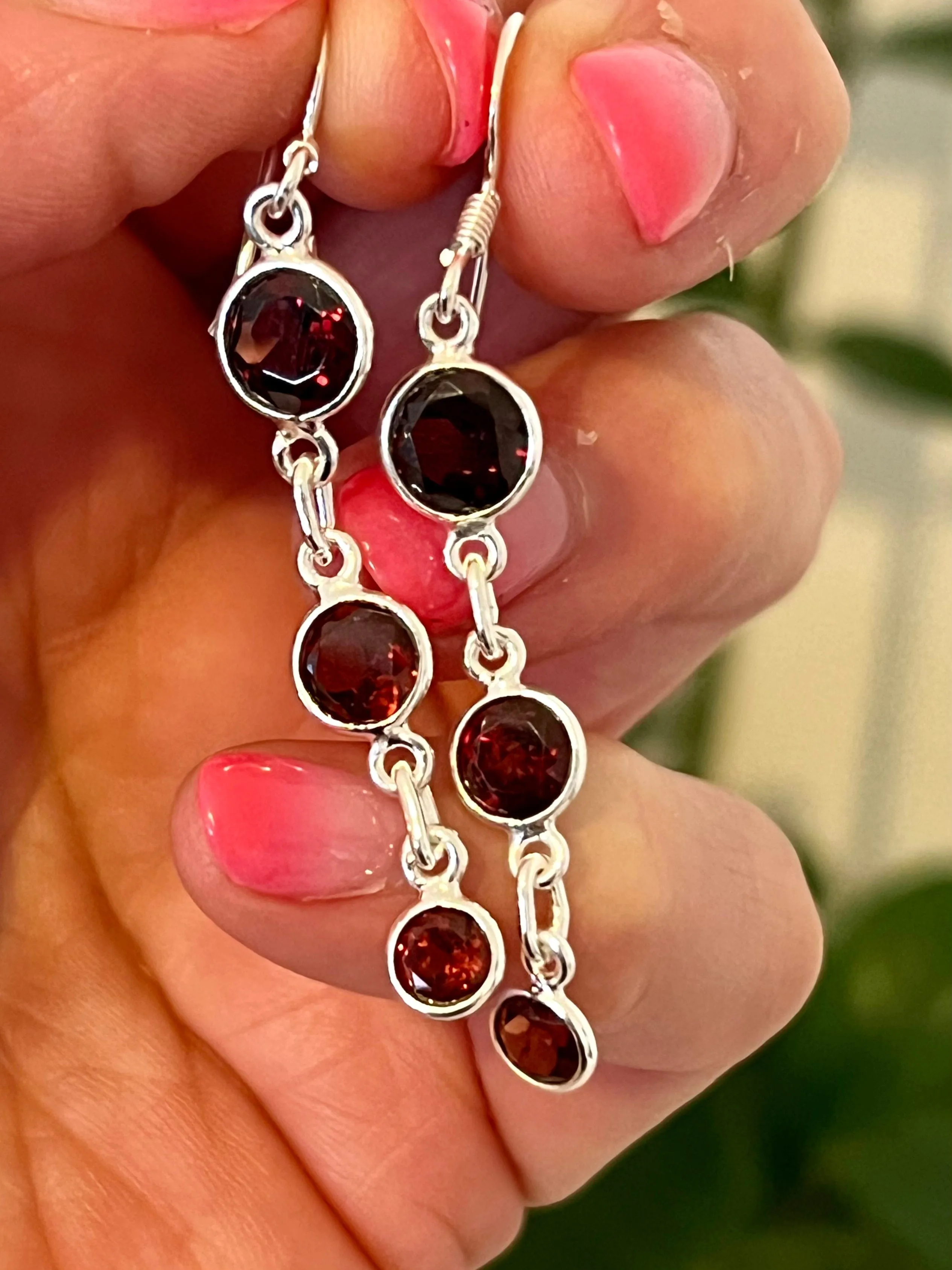 Garnet Trio Drops