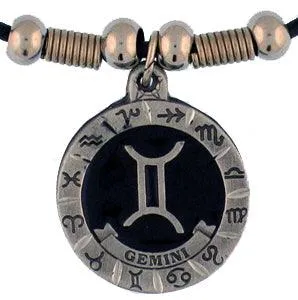 Gemini Adjustable Cord Necklace