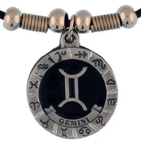 Gemini Adjustable Cord Necklace