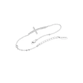 Georgini Sterling Silver Cross Bracelet