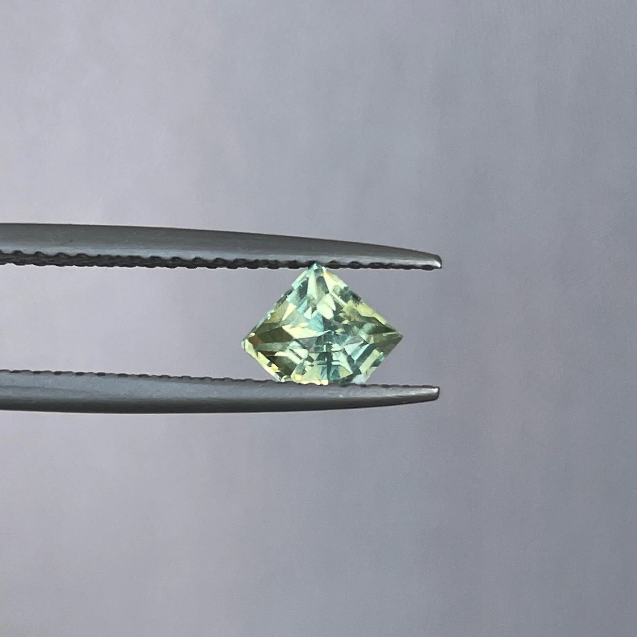 green olive stone, Green Sapphire 0.72 Ct, Natural Green yellow Sapphire Ring, Teal Sapphire Engagement Ring, green sapphire online. This 0.72 crt