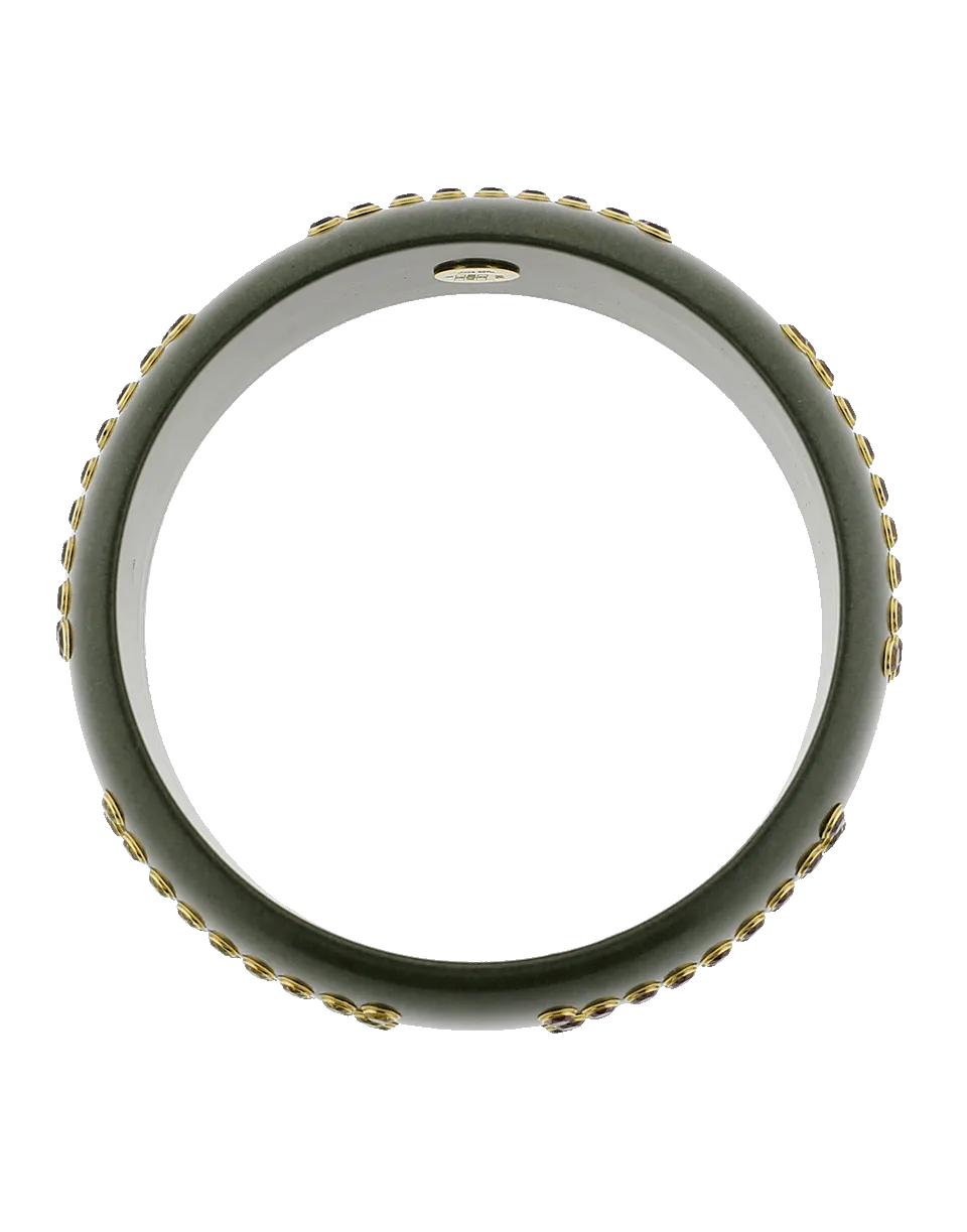 Grey Bakelite Bangle