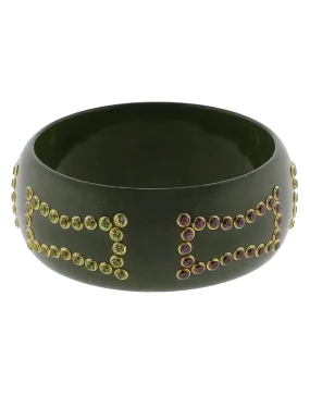 Grey Bakelite Bangle