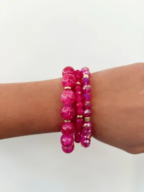 Gypsy Bracelet Hot Pink