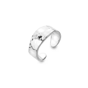 Hammered toe ring
