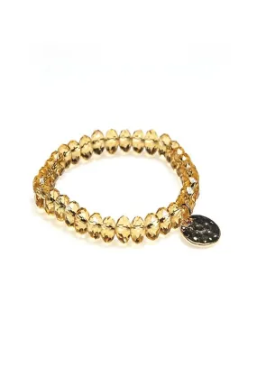 Hazel Gold Pendant Bracelet - Final Sale