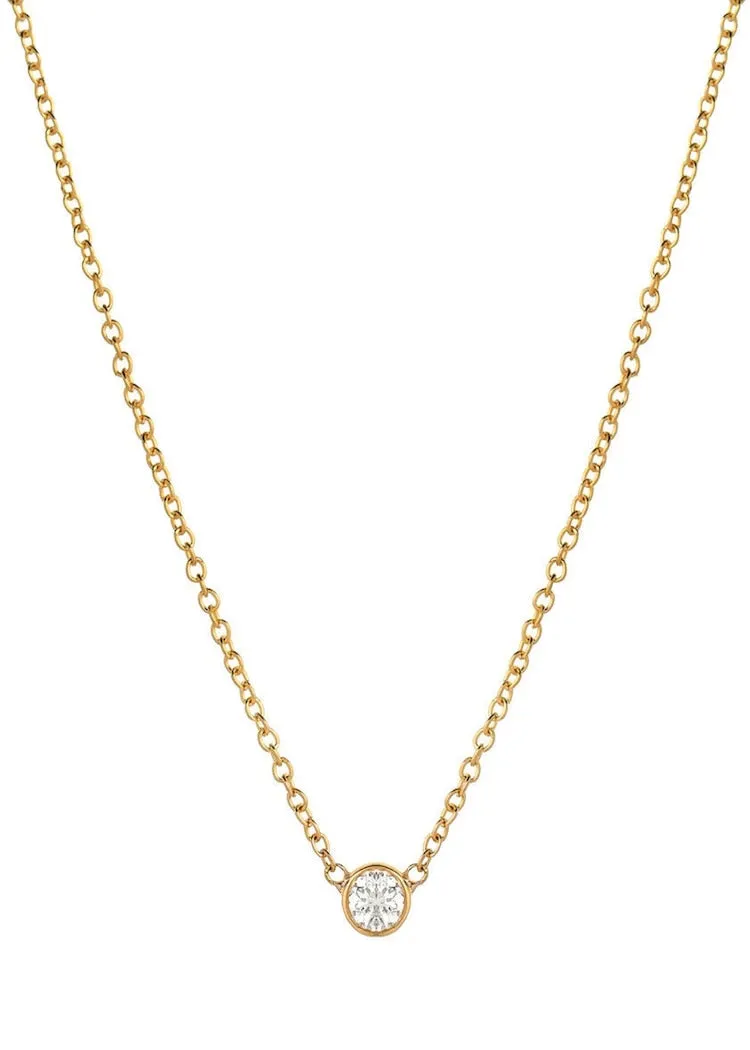 Heorth | Sophie Necklace | 14K Gold   Diamond