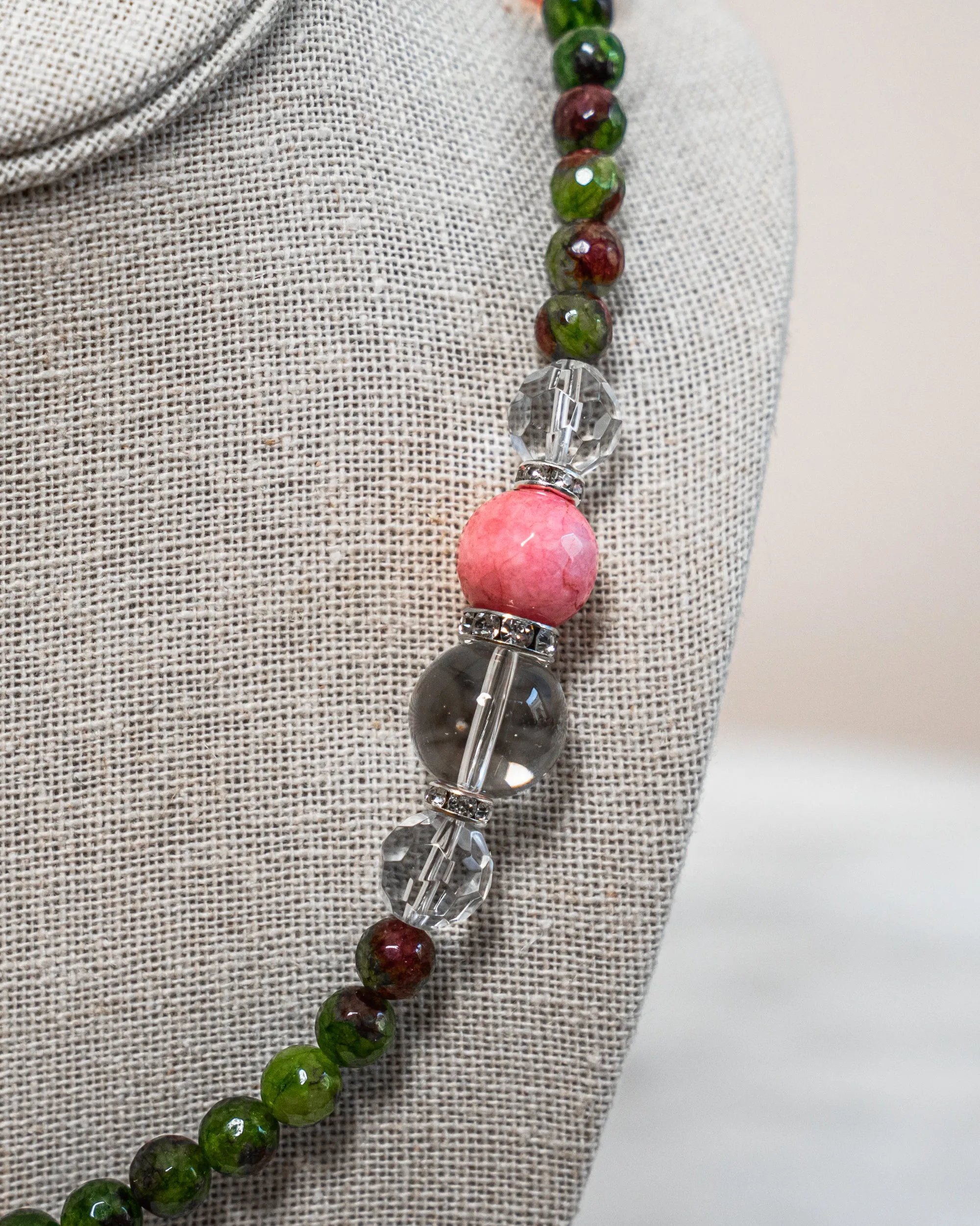 Jade Crystal Necklace