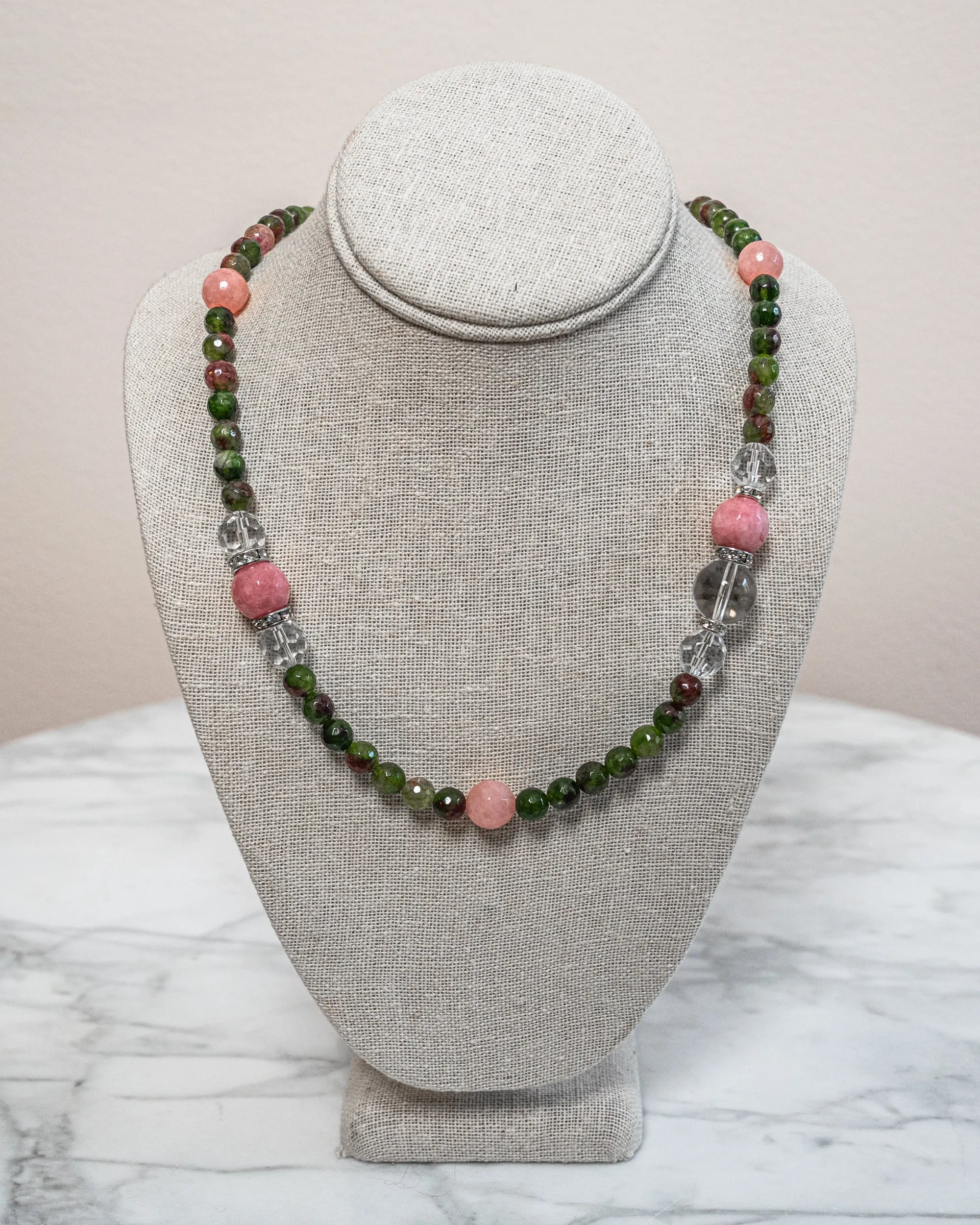 Jade Crystal Necklace