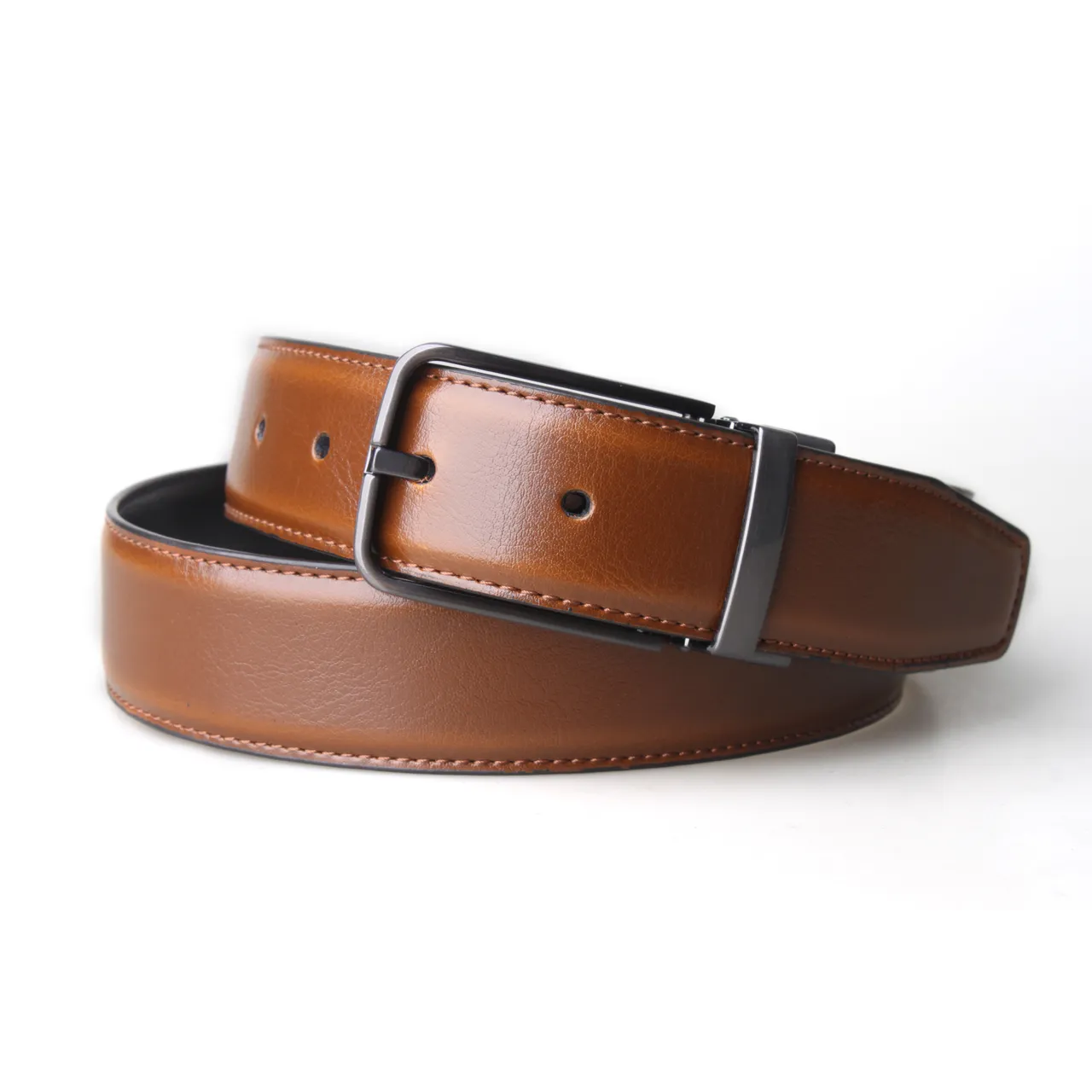 Kelvin Reversible Leather Belt
