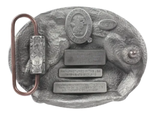 Korky the Cat Belt Buckle