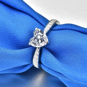 Lab Grown Half Eternity 1 Carat Diamond Ring