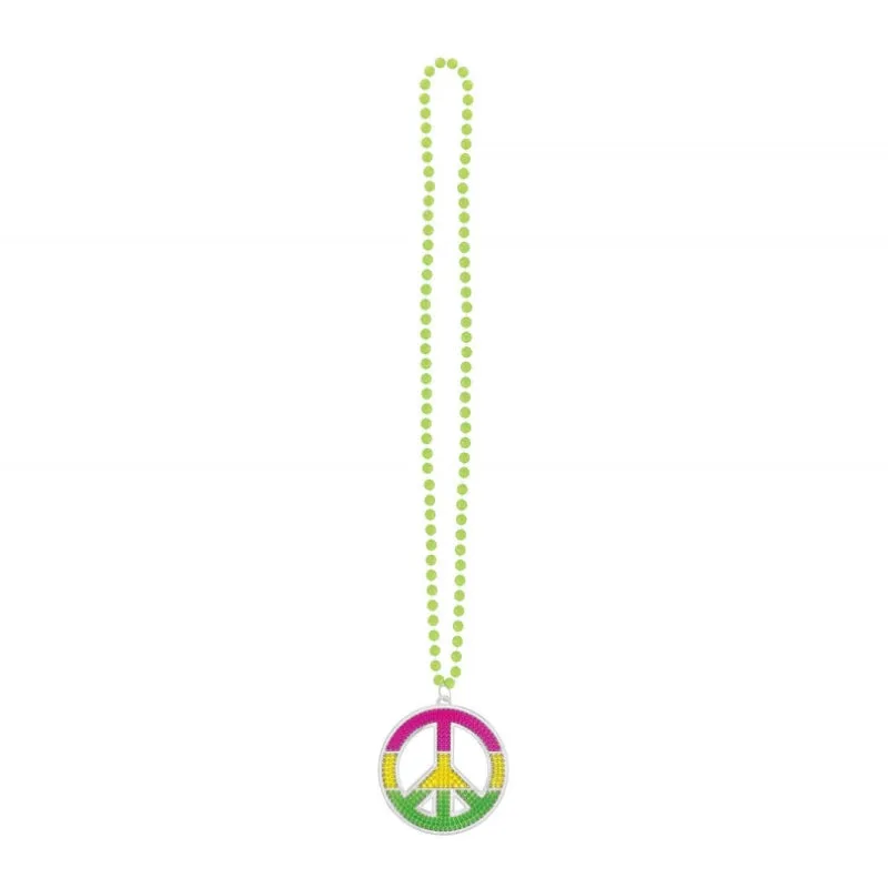 Large Peace Sign Necklace