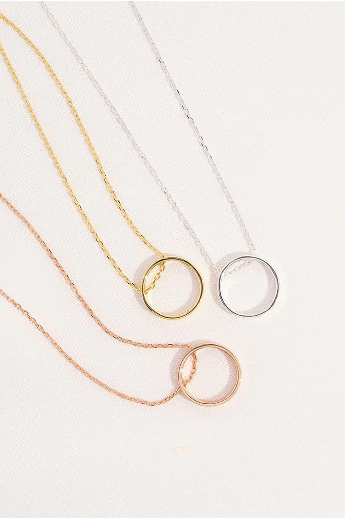 Liberte - Jade Rose Gold Necklace