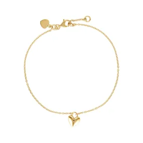 Linda Tahija Mini Amore Bracelet, Gold or Silver