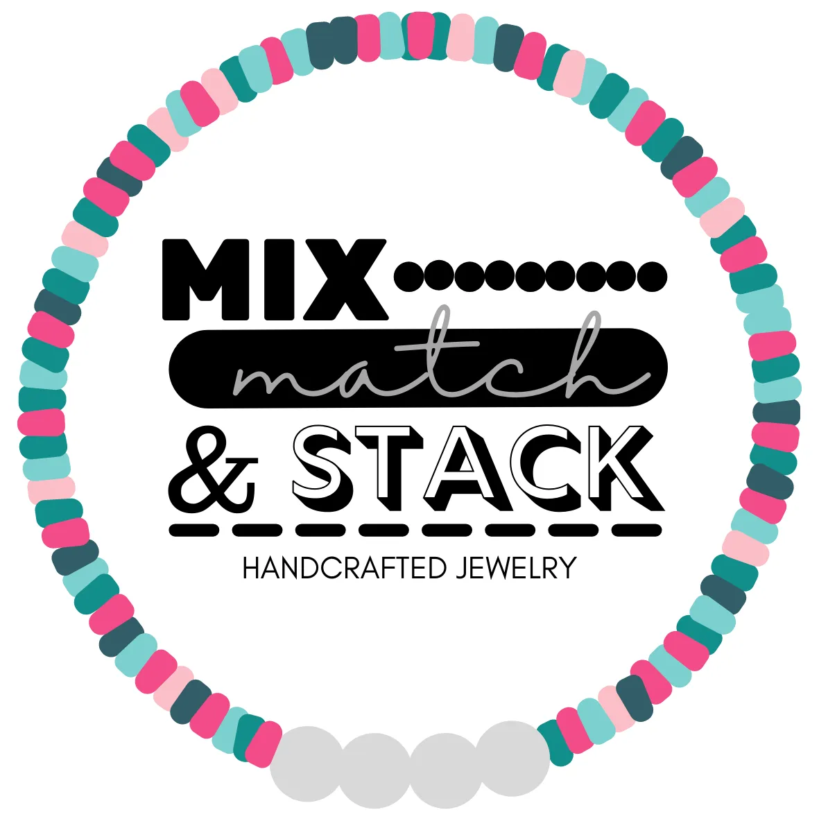 Lisa - Multi-Colored Heishi Stack Bracelets
