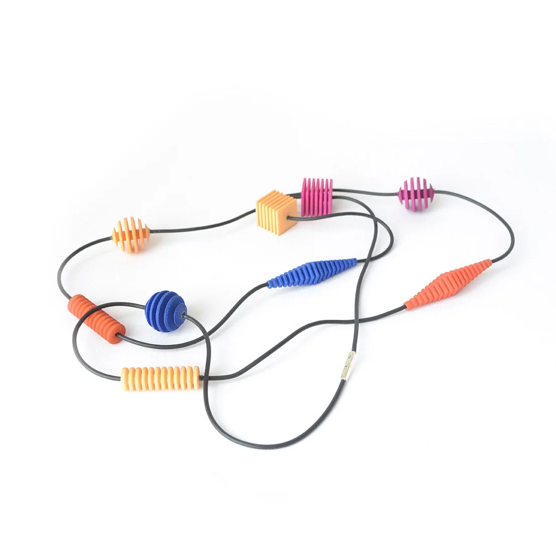 Long Beaded Necklace - Optical