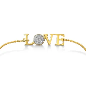Love Bracelet in Gold and Diamonds