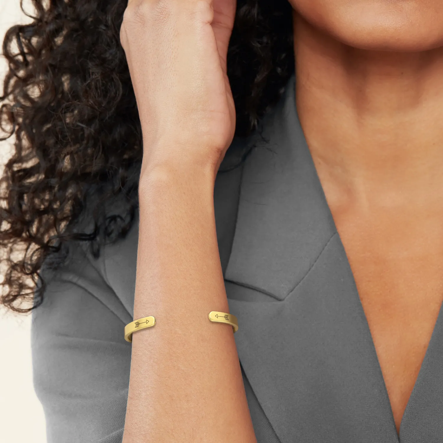 Made Worthy Personalizable Cuff Bracelet