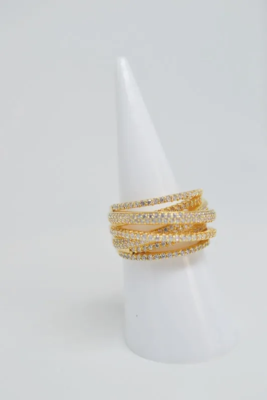 Maya Caroleena Infinity Rings - Gold/ Silver/ Rose Gold