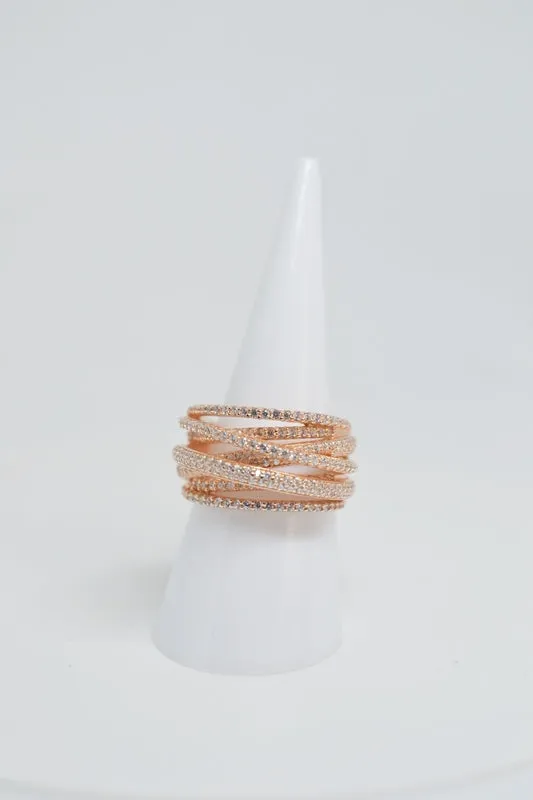 Maya Caroleena Infinity Rings - Gold/ Silver/ Rose Gold