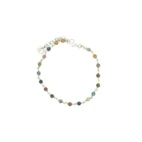 Maya Tourmaline Looping Wire Bracelet