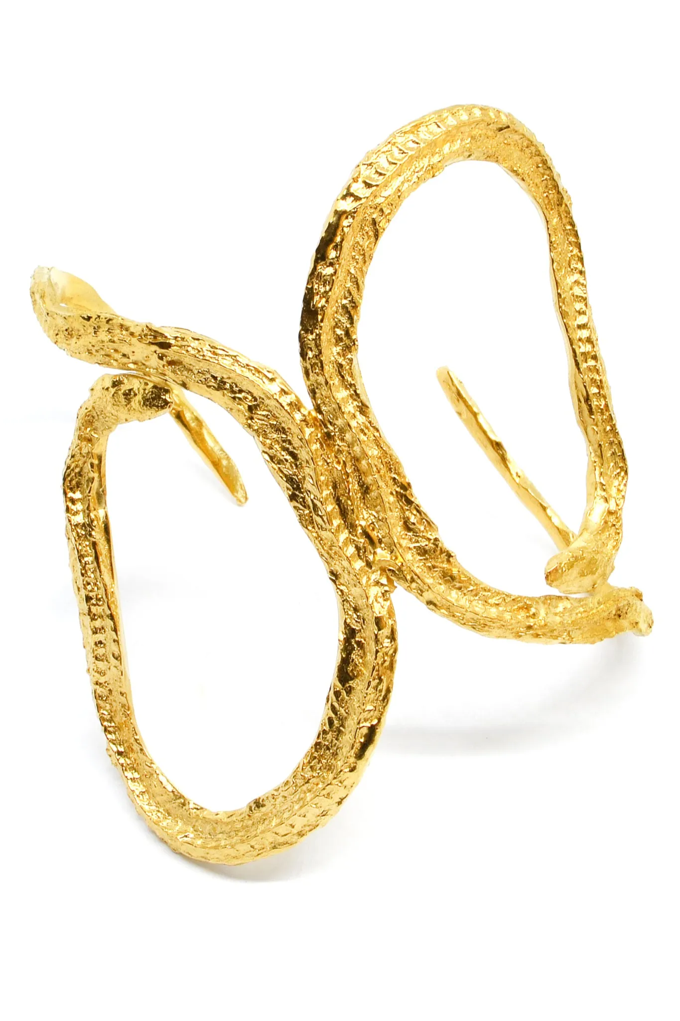 Medea Double Snake Cuff