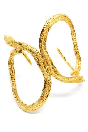 Medea Double Snake Cuff