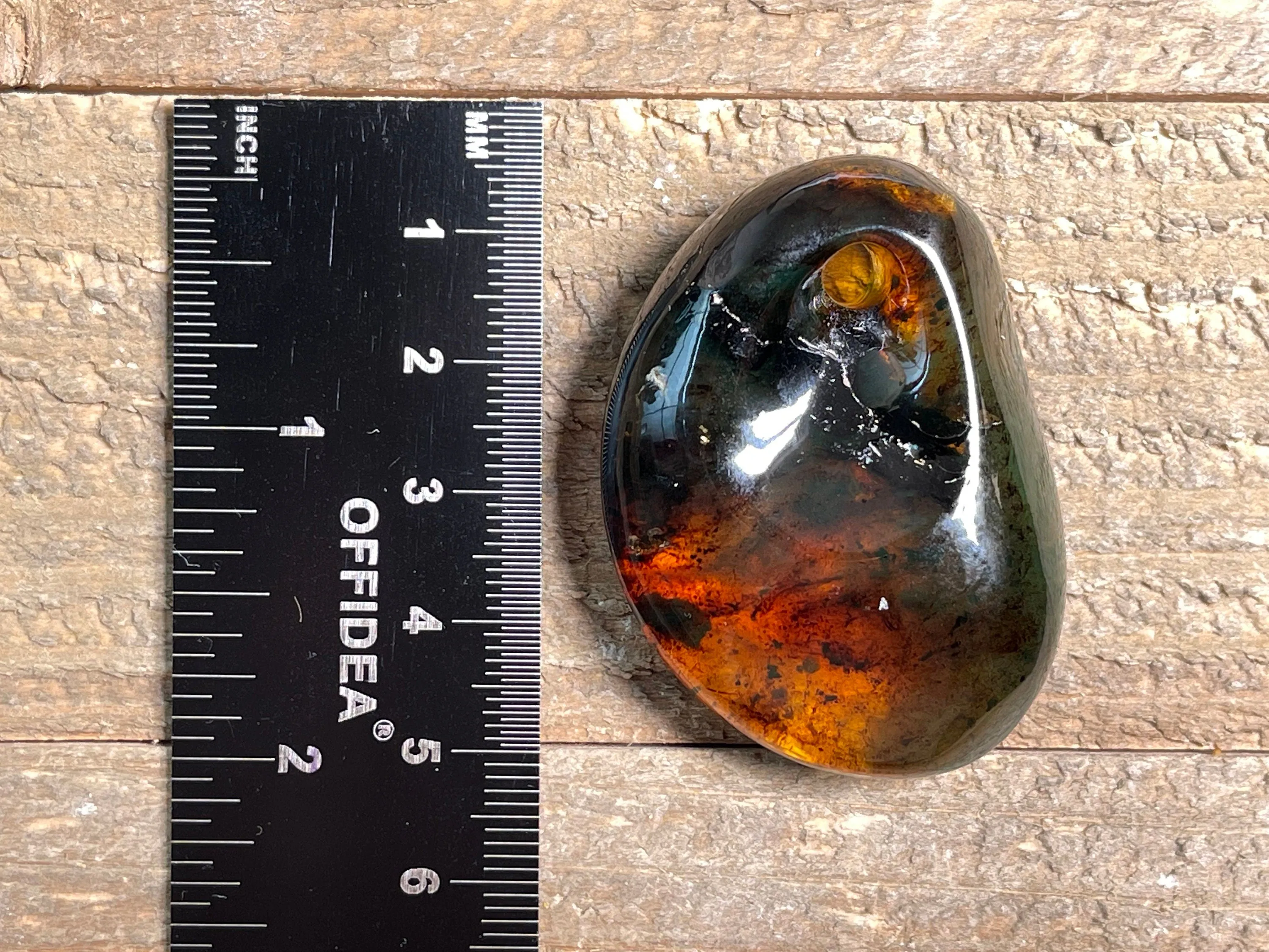 Mexican AMBER Crystal Pendant - Pendant Necklace, Handmade Jewelry, Healing Crystals and Stones, 48511