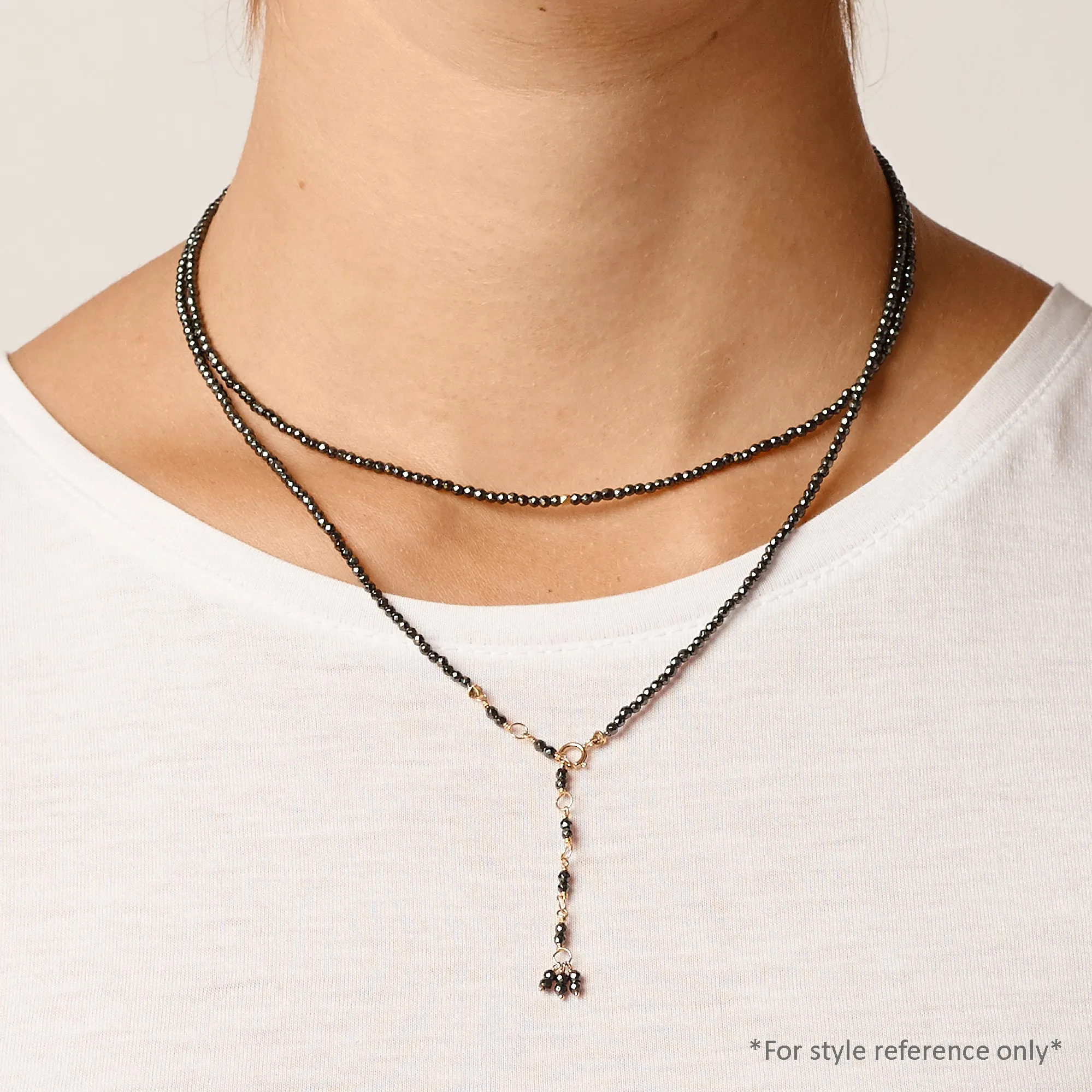 Mink Moonstone Wrap Bracelet - Necklace