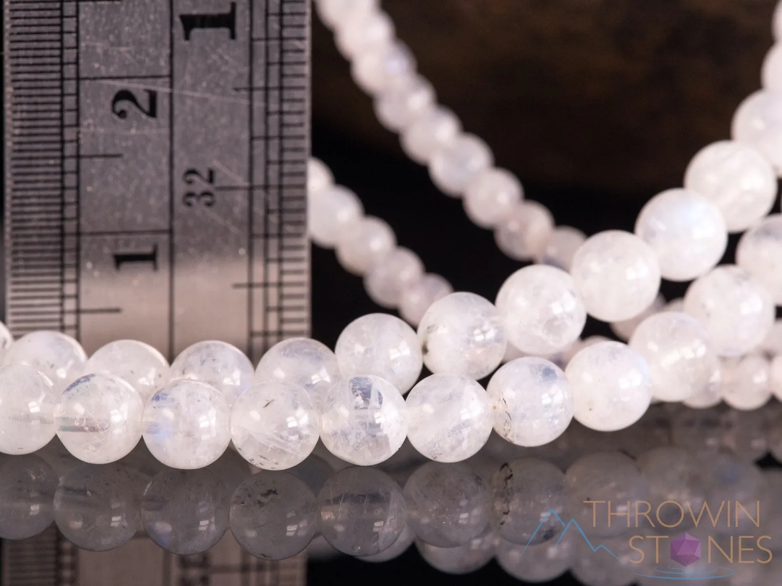 MOONSTONE Crystal Jewelry - Wrap Bracelet, Crystal Beaded Necklace, Crystal Beaded Bracelet, E1635