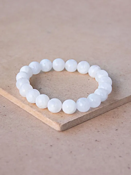 Moonstone Mala Bracelet